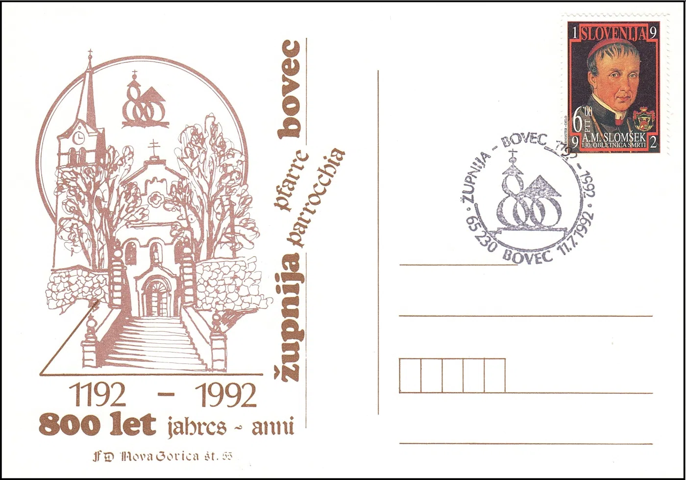 ŽUPNIJA BOVEC 1192 - 1992